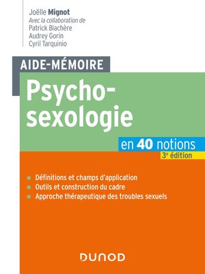 cover image of Aide-mémoire--Psychosexologie